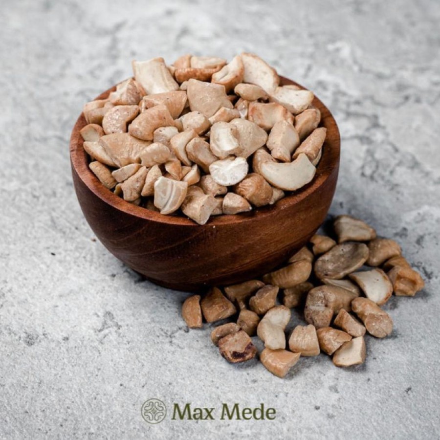 SIAP MAKAN! Kacang Mede Panggang Pecahan Belah 16 Oven Roasted Grade SWP - 1 KG (Ready to Eat Roaste-1